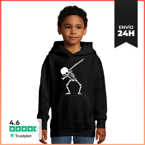 Sudadera Para Niños Con Capucha Esqueleto DAB LaTostadora - latostadora.com - Modalova
