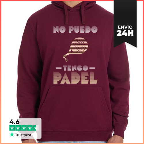 Sudadera Unisex Con Capucha No Puedo Tengo Padel Sudadera - latostadora.com - Modalova