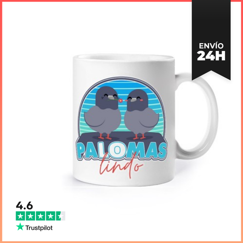 Taza Palomas Lindo LaTostadora - latostadora.com - Modalova