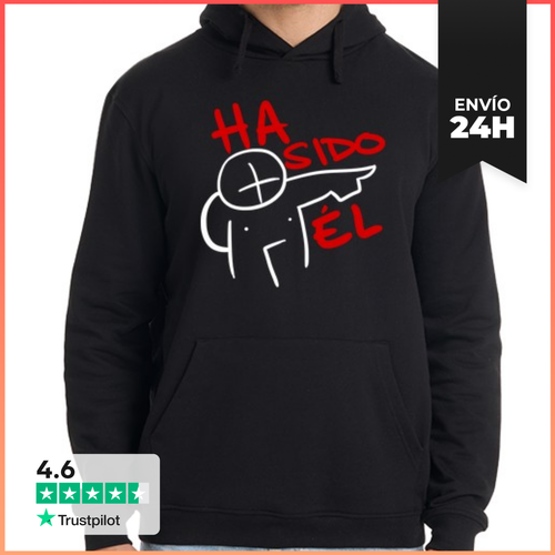 Sudadera Unisex Con Capucha Ha Sido El (sudadera Chico) - latostadora.com - Modalova