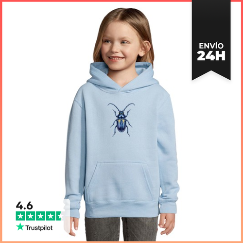 Sudadera Para Niños Con Capucha Escarabajo LaTostadora - latostadora.com - Modalova