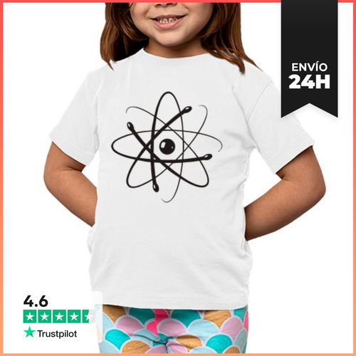 Camiseta Clásica Para Niños Átomo LaTostadora - latostadora.com - Modalova