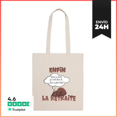 Bolsa De Tela Finalmente Jubilación LaTostadora - latostadora.com - Modalova