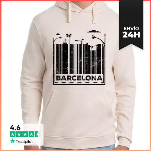 Sudadera Unisex Con Capucha Made In Barcelona LaTostadora - latostadora.com - Modalova