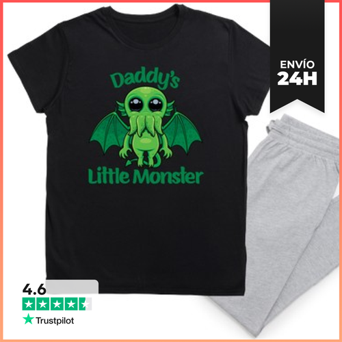 Pijama El Pequeño Monstruo De Papá Lindo Bebé LaTostadora - latostadora.com - Modalova
