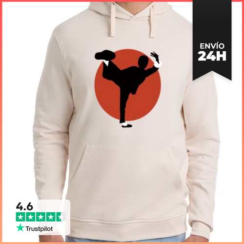 Sudadera Unisex Con Capucha Bruce Patada LaTostadora - latostadora.com - Modalova