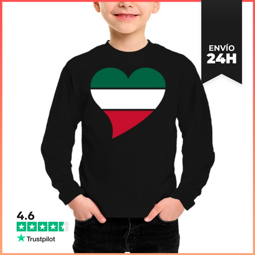 Camiseta Manga Larga Para Niños MÉXICO LaTostadora - latostadora.com - Modalova