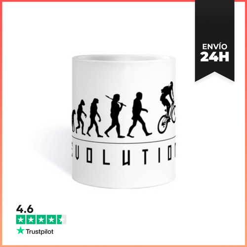 Taza Evolution MTB Negro LaTostadora - latostadora.com - Modalova