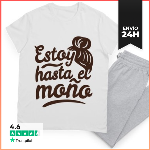 Pijama Estoy Hasta El Moño LaTostadora - latostadora.com - Modalova