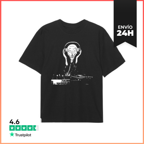Camiseta Oversize El Grito DJ LaTostadora - latostadora.com - Modalova