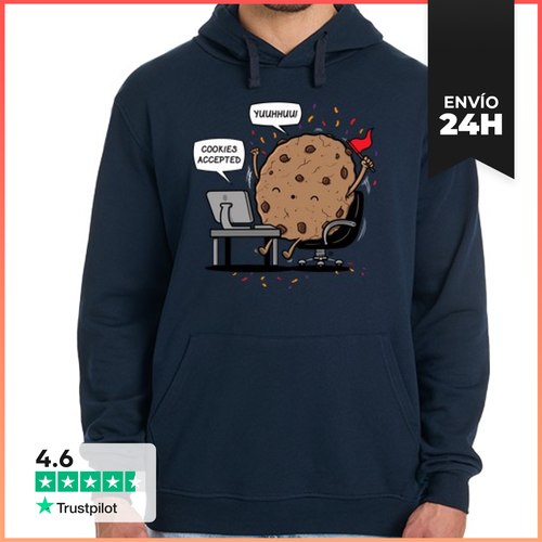 Sudadera Unisex Con Capucha Cookies Accepted LaTostadora - latostadora.com - Modalova