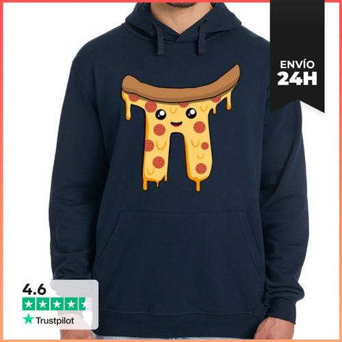 Sudadera Unisex Con Capucha Pi-ZZA LaTostadora - latostadora.com - Modalova