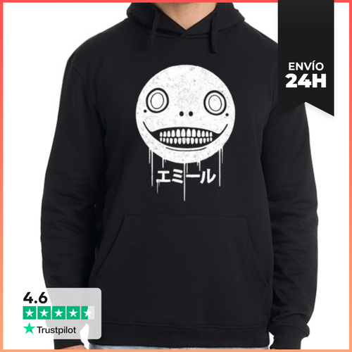 Sudadera Unisex Con Capucha NieR RepliCant Emil LaTostadora - latostadora.com - Modalova