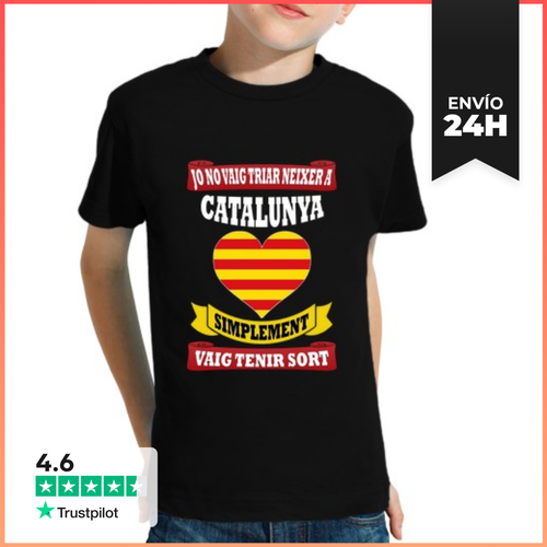 Camiseta Clásica Para Niños Neixer Catalunya Sort LaTostadora - latostadora.com - Modalova