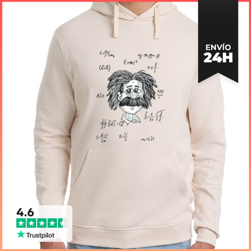 Sudadera Unisex Con Capucha SUDADERA ALBERT EINSTEIN HOMBRE - latostadora.com - Modalova