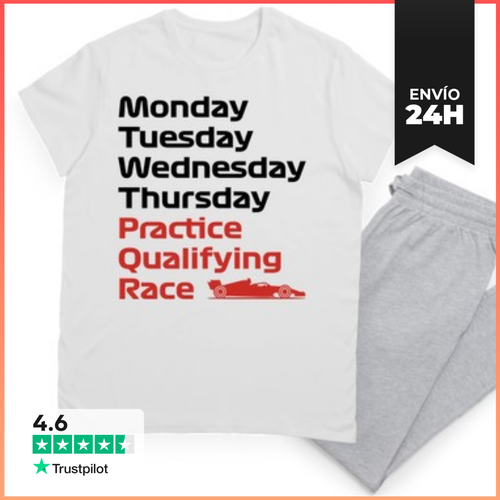 Pijama F1 WEEK PRACTICE QUALIFYING RACE LaTostadora - latostadora.com - Modalova