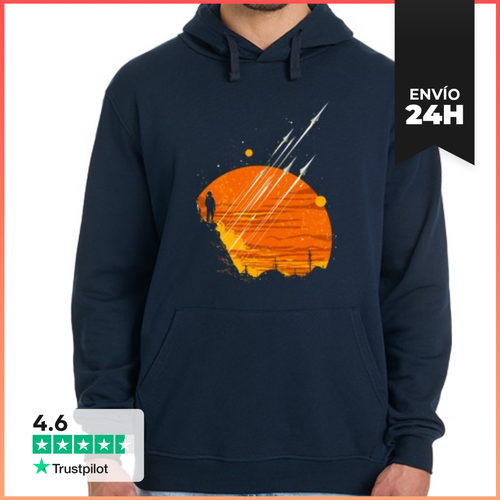 Sudadera Unisex Con Capucha Hasta Pronto Hijo Mío LaTostadora - latostadora.com - Modalova