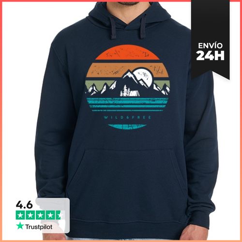 Sudadera Unisex Con Capucha Salvaje Y Libre LaTostadora - latostadora.com - Modalova
