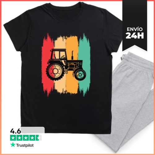 Pijama Agricultor De Humor De Tractor Vintage LaTostadora - latostadora.com - Modalova