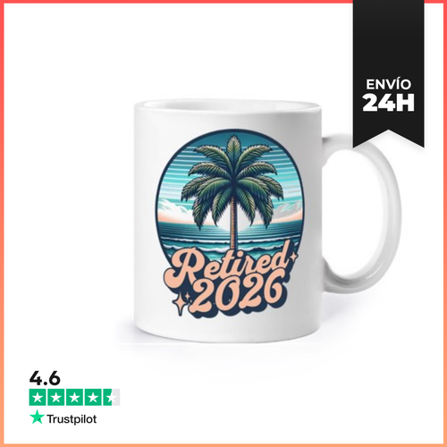 Taza Retired 2026 Retirement Gift LaTostadora - latostadora.com - Modalova