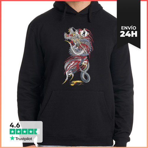Sudadera Unisex Con Capucha Como Un Dragón LaTostadora - latostadora.com - Modalova