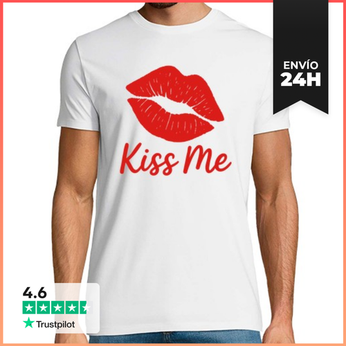 Camiseta Hombre Clásica Bésame LaTostadora - latostadora.com - Modalova