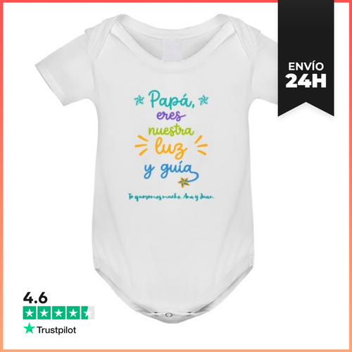 Body Bebé Papá, Eres Muestra Luz Y Guía LaTostadora - latostadora.com - Modalova
