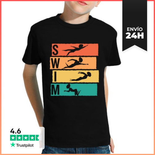 Camiseta Clásica Para Niños Nadar LaTostadora - latostadora.com - Modalova
