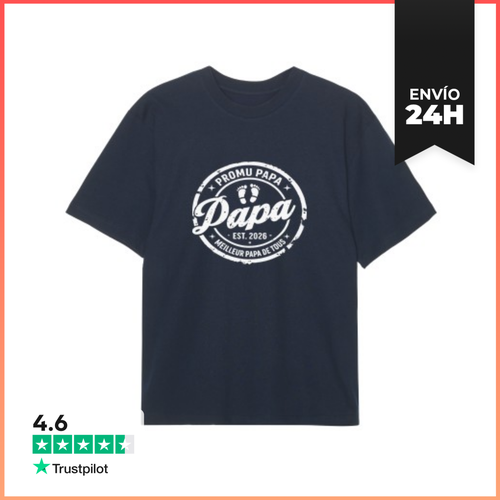 Camiseta Oversize Promu Papá 2026 Mejor Papá De Todos LaTostadora - latostadora.com - Modalova