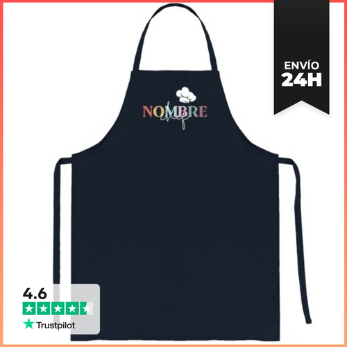 Delantal Chef Con Nombre Personalizado LaTostadora - latostadora.com - Modalova