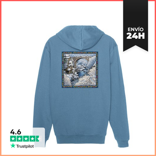 Sudadera Unisex Con Capucha Pozo Invierno LaTostadora - latostadora.com - Modalova