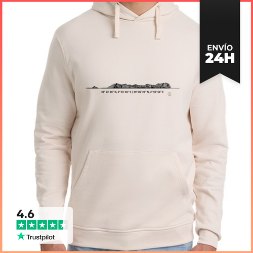 Sudadera Unisex Con Capucha Cabrera Coordenadas LaTostadora - latostadora.com - Modalova