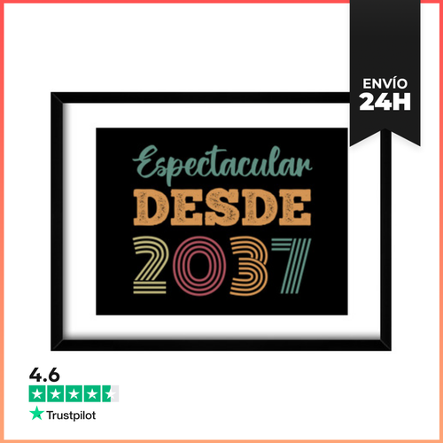 Cuadro Con Marco Horizontal ESPECTACULAR DESDE 2037 LaTostadora - latostadora.com - Modalova