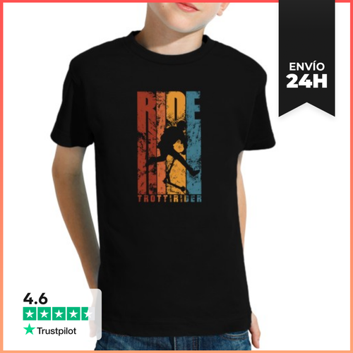 Camiseta Clásica Para Niños Trottirider LaTostadora - latostadora.com - Modalova