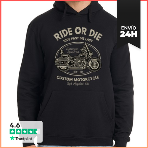 Sudadera Unisex Con Capucha Ride Or Die LaTostadora - latostadora.com - Modalova