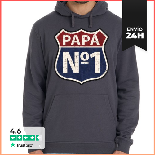 Sudadera Unisex Con Capucha Papá Nº1 Regalos Para El Dia Del - latostadora.com - Modalova