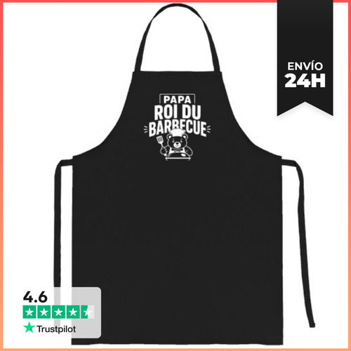 Delantal Papá Rey De La Barbacoa Idea Regalo Día Del Padre - latostadora.com - Modalova