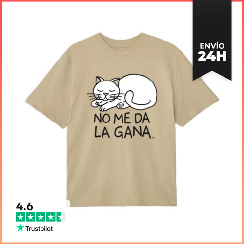 Camiseta Oversize No Me Da La Gana LaTostadora - latostadora.com - Modalova