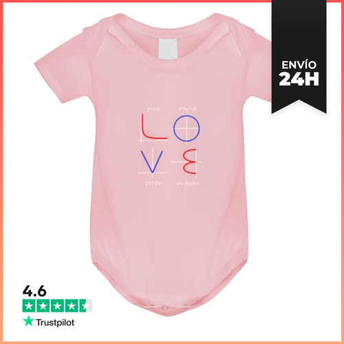 Body Bebé Funny Math Love LaTostadora - latostadora.com - Modalova