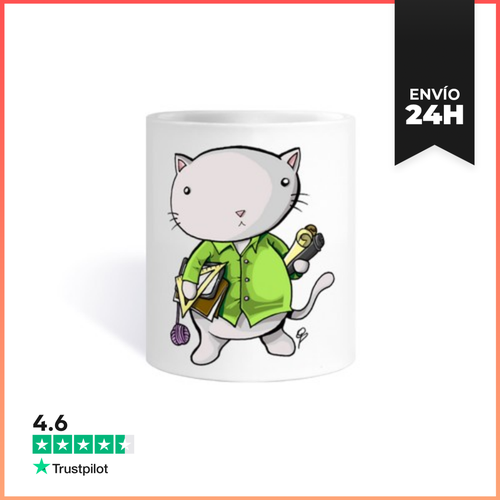 Taza Gato Arquitecto LaTostadora - latostadora.com - Modalova