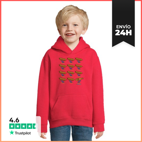 Sudadera Para Niños Con Capucha TXINDURRI-NEGRO LaTostadora - latostadora.com - Modalova