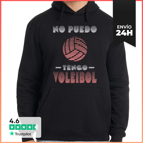 Sudadera Unisex Con Capucha No Puedo Tengo Voleibol Rosa Sudadera - latostadora.com - Modalova