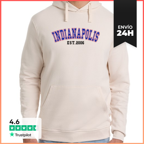 Sudadera Unisex Con Capucha Indianápolis Est 2006 LaTostadora - latostadora.com - Modalova