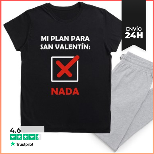 Pijama MI PLAN PARA SAN VALENTÍN LaTostadora - latostadora.com - Modalova