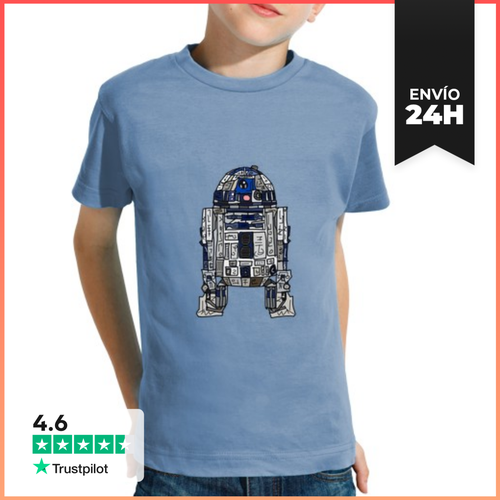 Camiseta Clásica Para Niños R2D2 LaTostadora - latostadora.com - Modalova