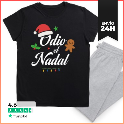 Pijama ODIO EL NADAL LaTostadora - latostadora.com - Modalova