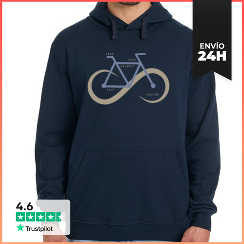 Sudadera Unisex Con Capucha Keep Going LaTostadora - latostadora.com - Modalova