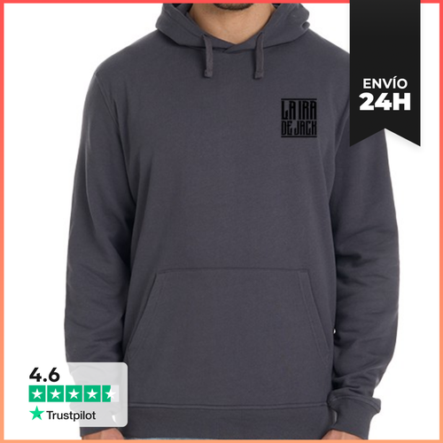 Sudadera Unisex Con Capucha LaIradeJack Sudadera Cerodieciseis - latostadora.com - Modalova