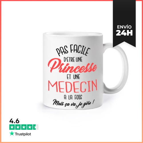 Taza Princesa Y Doctora LaTostadora - latostadora.com - Modalova