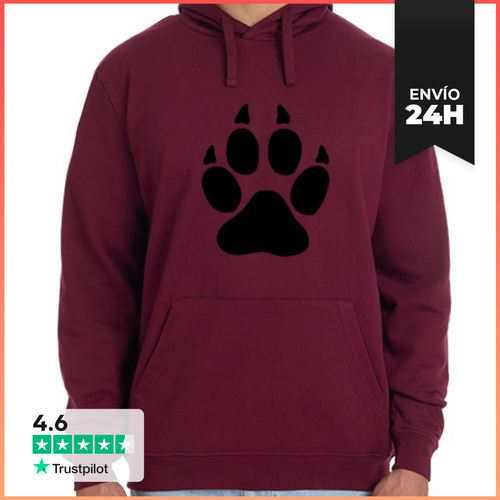 Sudadera Unisex Con Capucha Pata De Oso LaTostadora - latostadora.com - Modalova